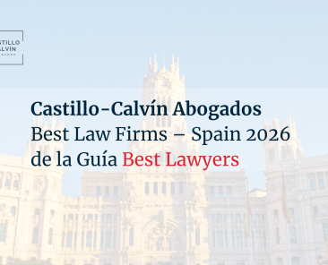 Castillo Calvín mejor despacho de abogados de España